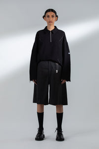 MIDMASA TAILORED SHORTS CHARCOAL