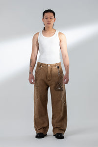 PATTERN TANK TOP OFF WHITE