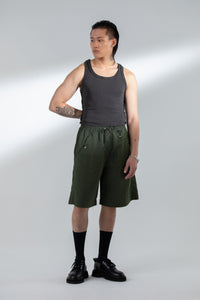 MIDMASA NYLON SHORTS GREEN