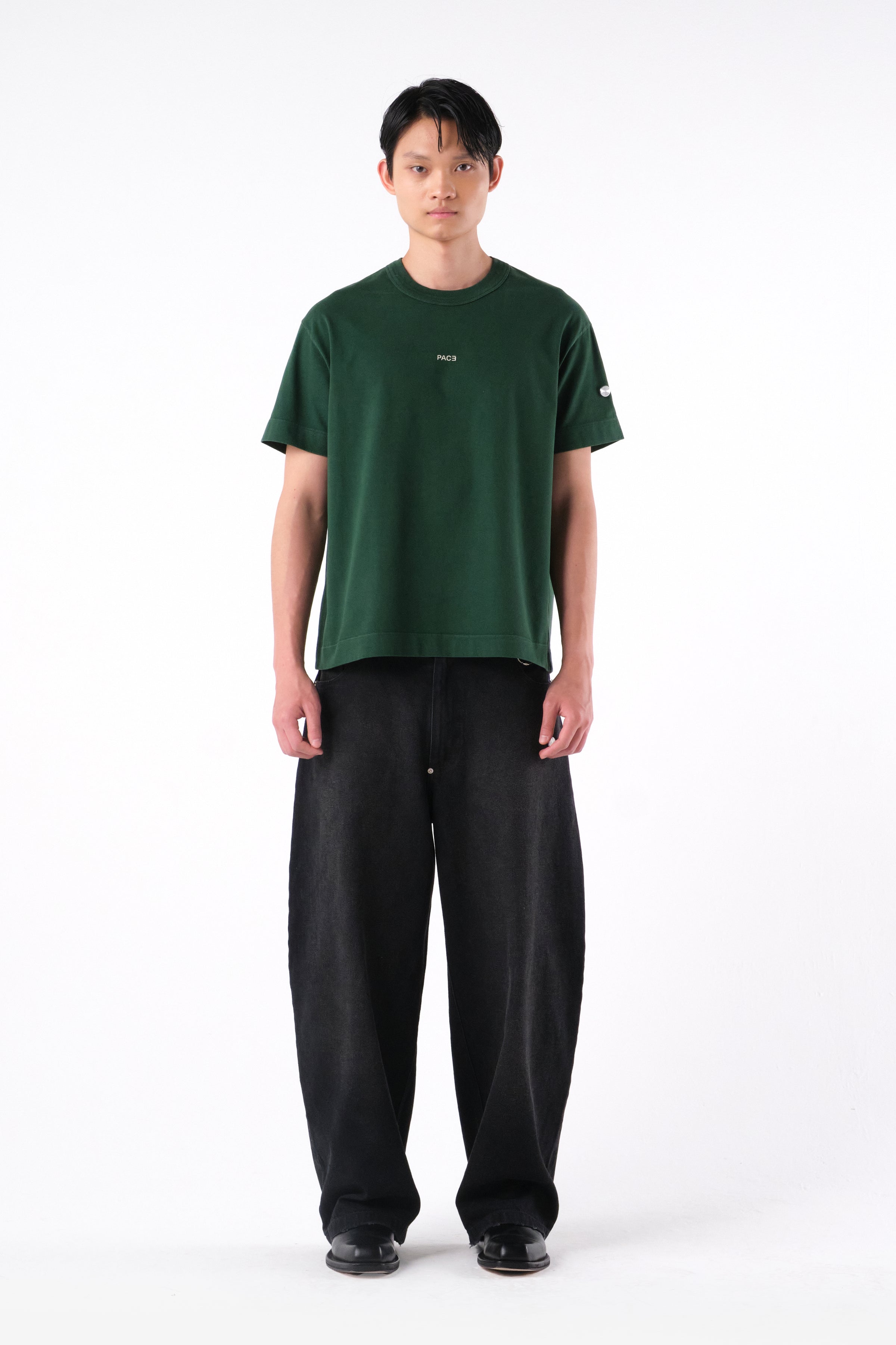 MIRROR REGULAR TEE GREEN