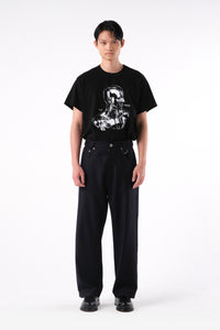 TAILORED 5 POCKET NAVY BLACK