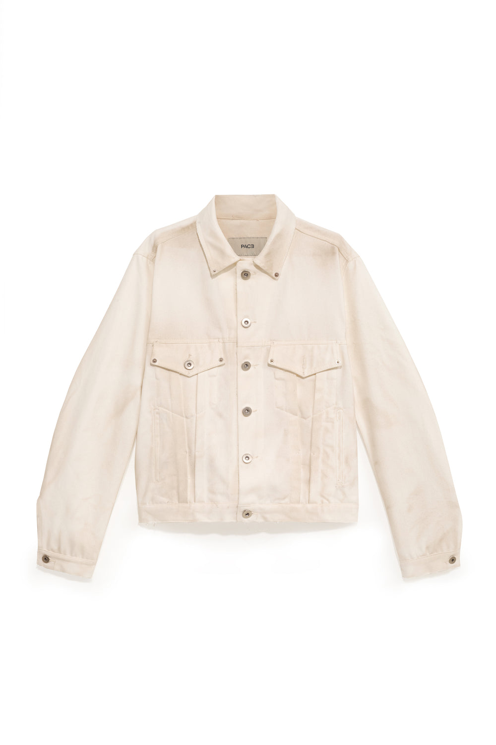 TYP0123 TRUCKER JACKET DIRTY WHITE