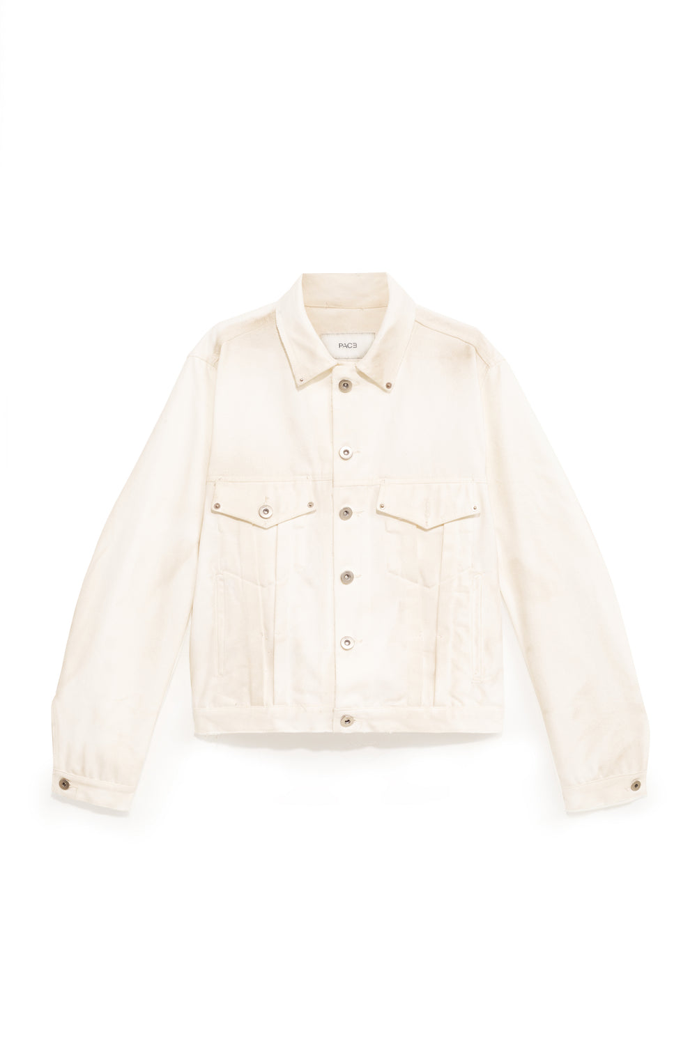 TYP0123 TRUCKER JACKET DIRTY WHITE