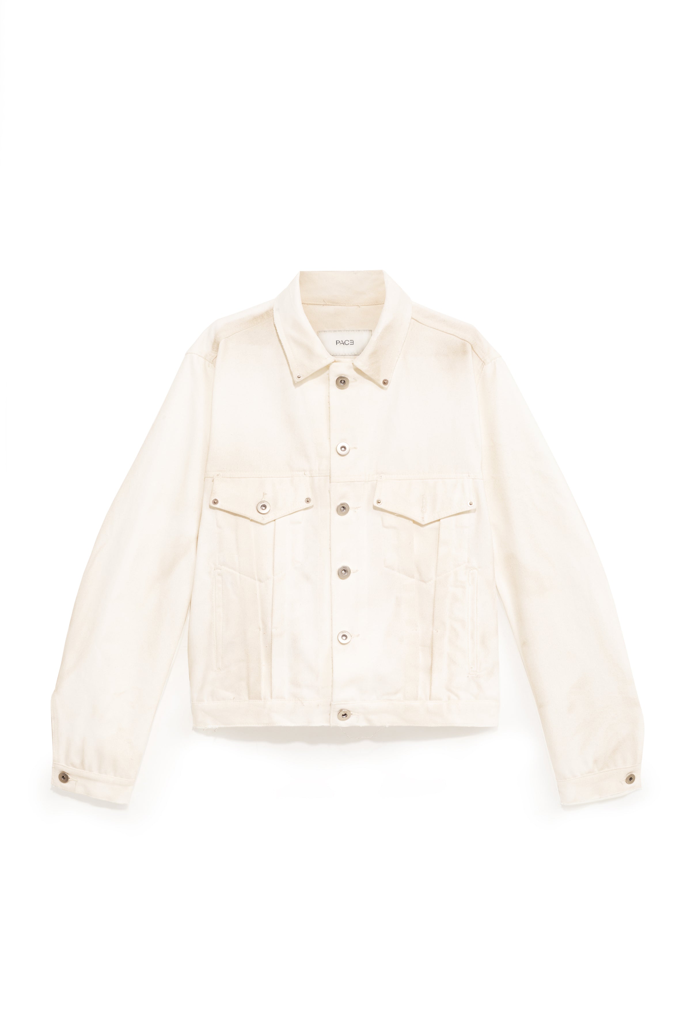 TYP0123 TRUCKER JACKET DIRTY WHITE