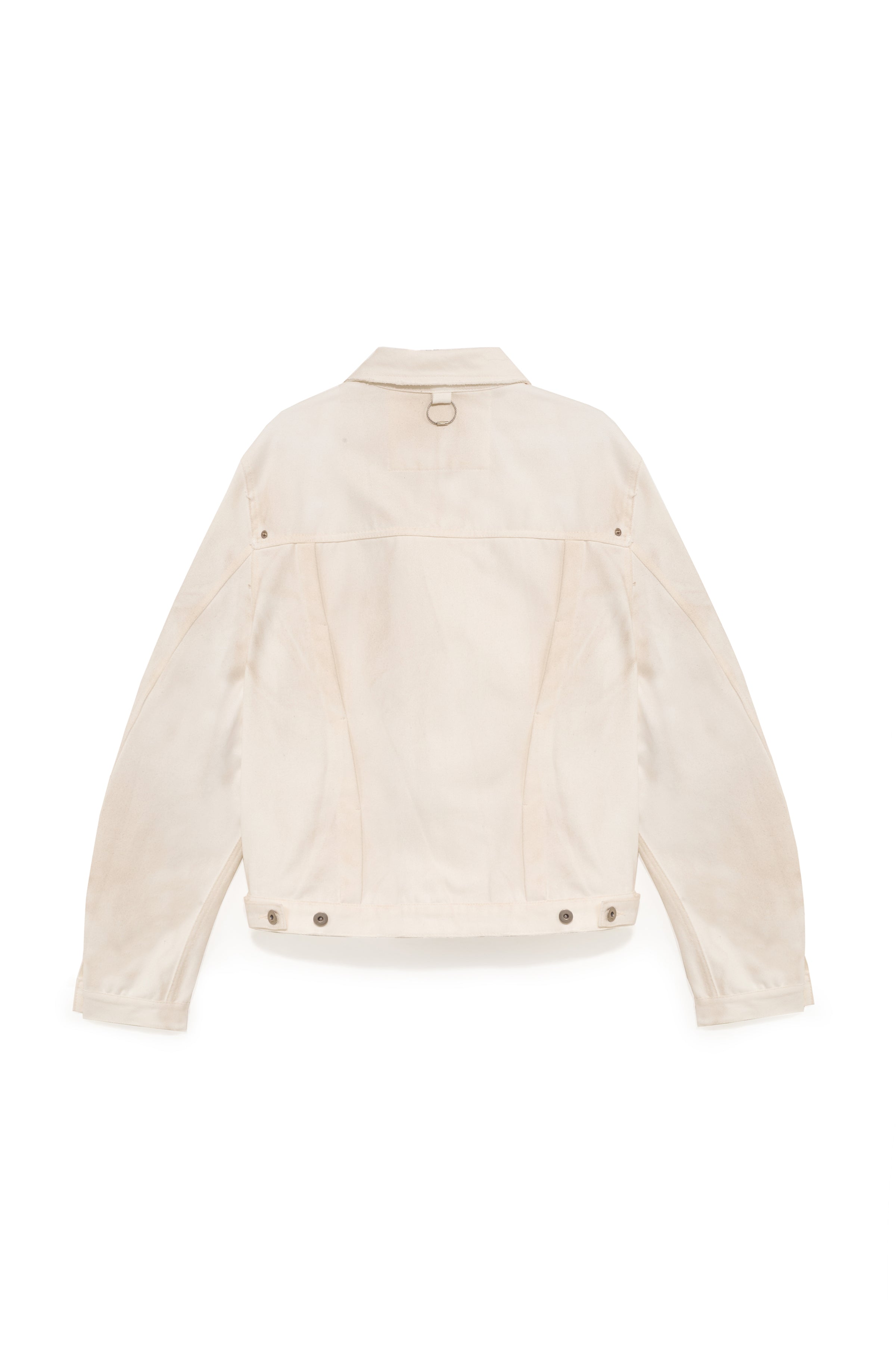 TYP0123 TRUCKER JACKET DIRTY WHITE