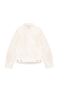 TYP0123 TRUCKER JACKET DIRTY WHITE