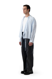 PACE KIMONO SHIRT - BABY BLUE