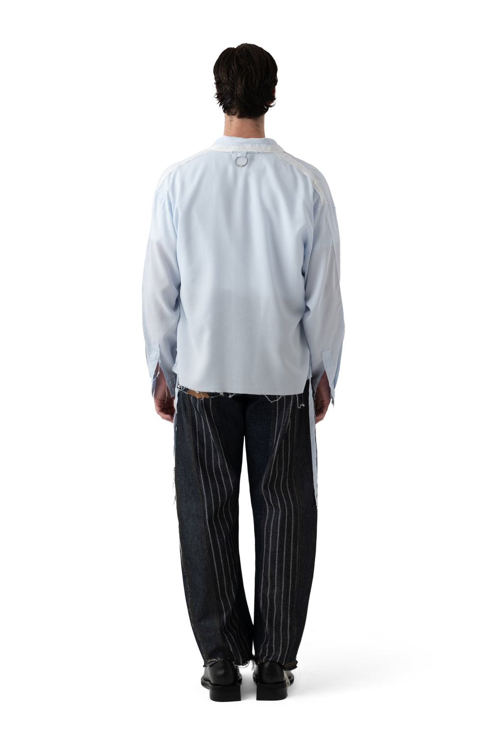 PACE KIMONO SHIRT - BABY BLUE