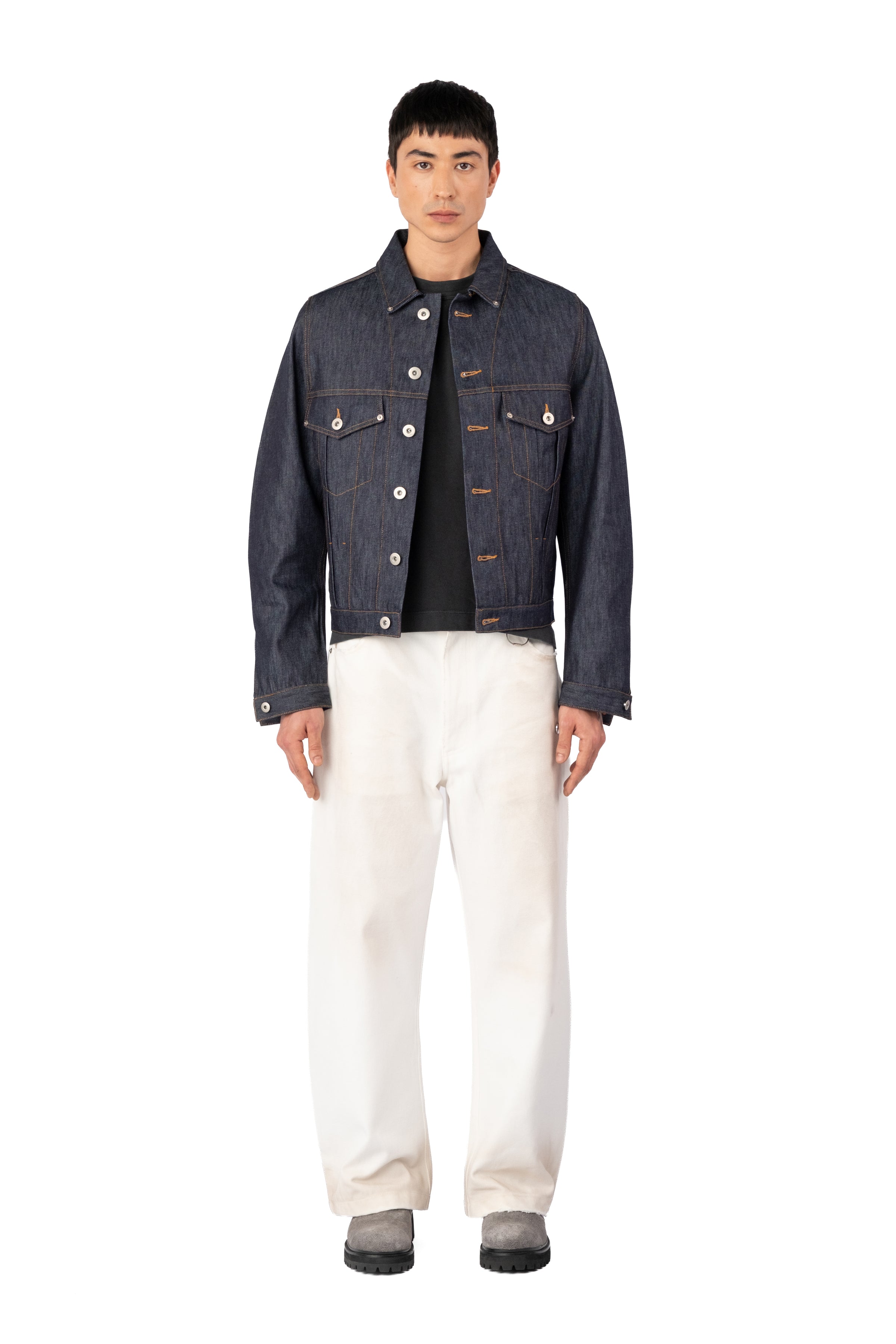 TYP0123 TRUCKER JACKET DENIM RAW