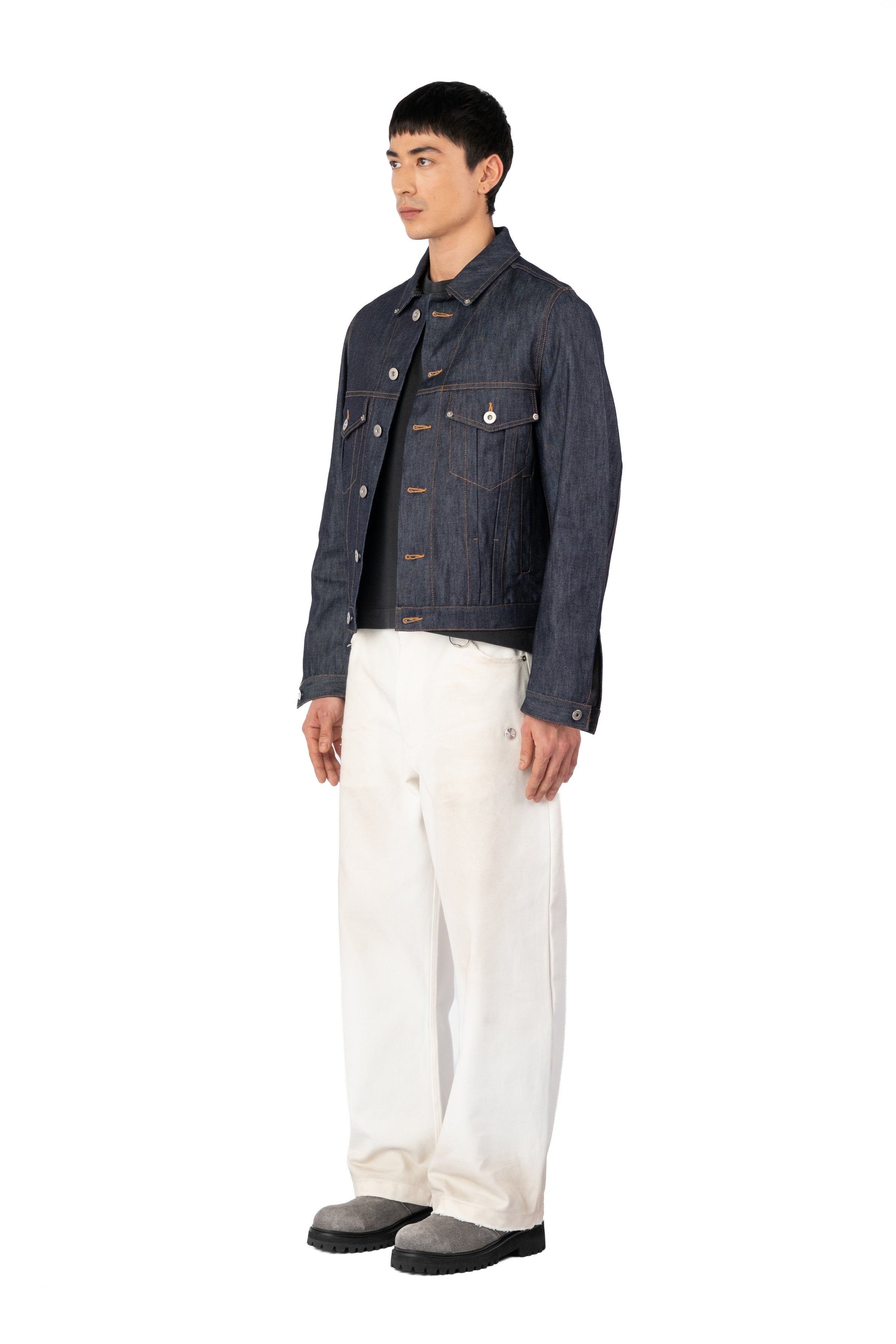 TYP0123 TRUCKER JACKET DENIM RAW