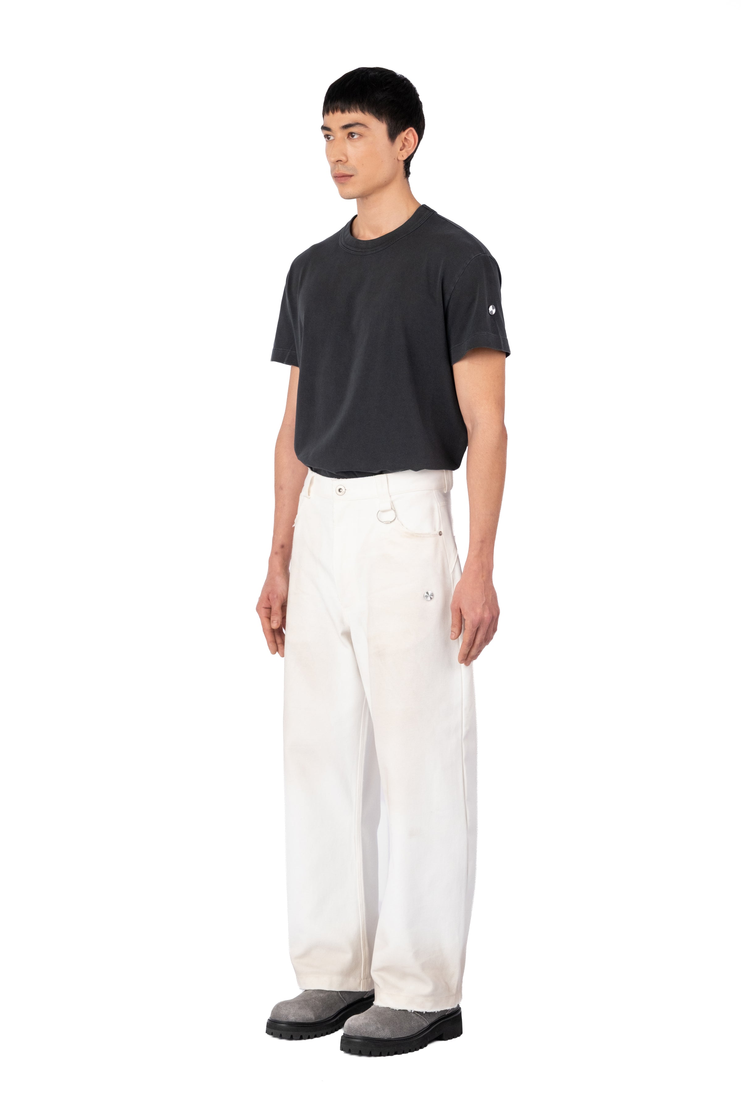 HIDEKITIN DENIM DIRTY WHITE
