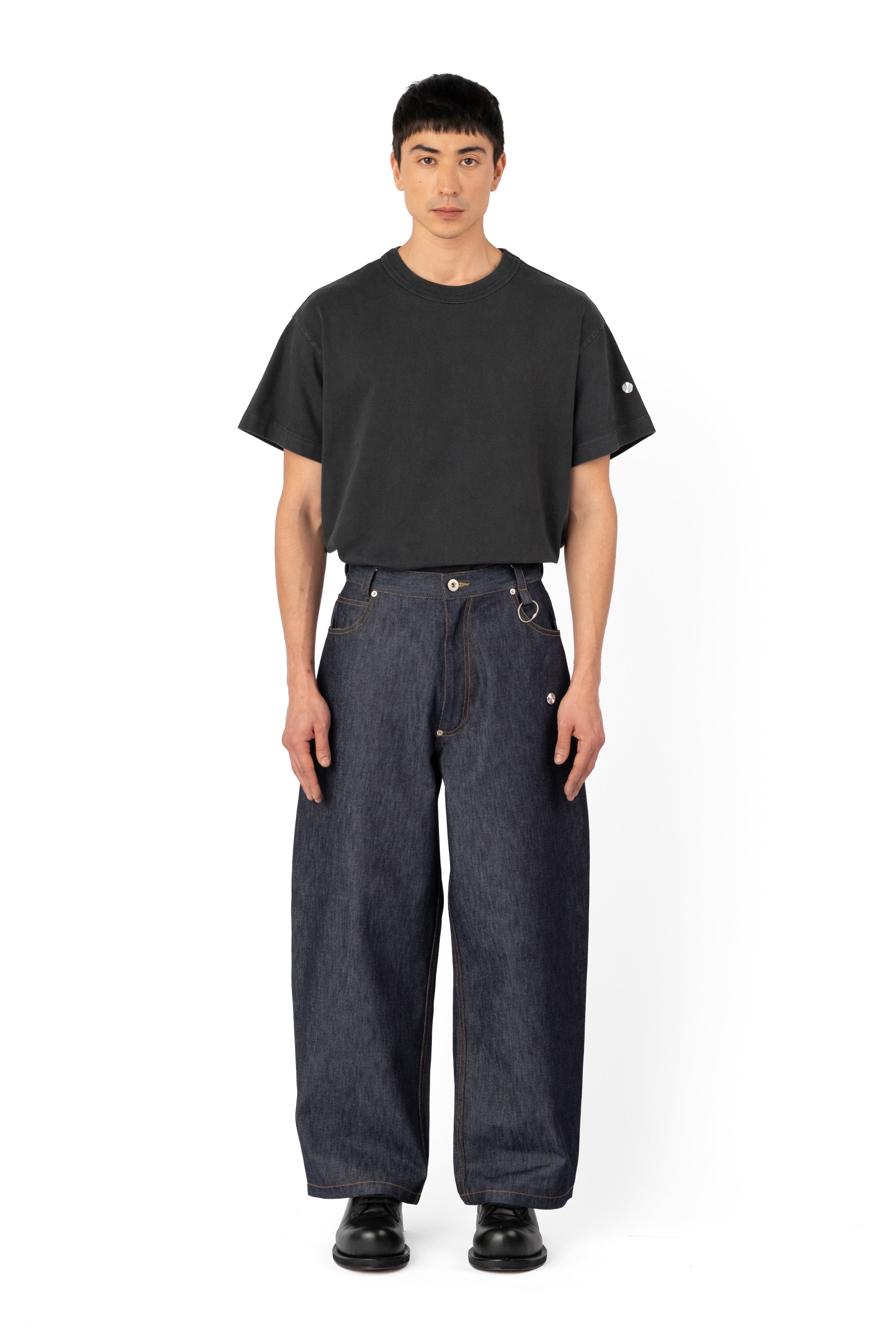 HERIPO PANTS RAW DENIM