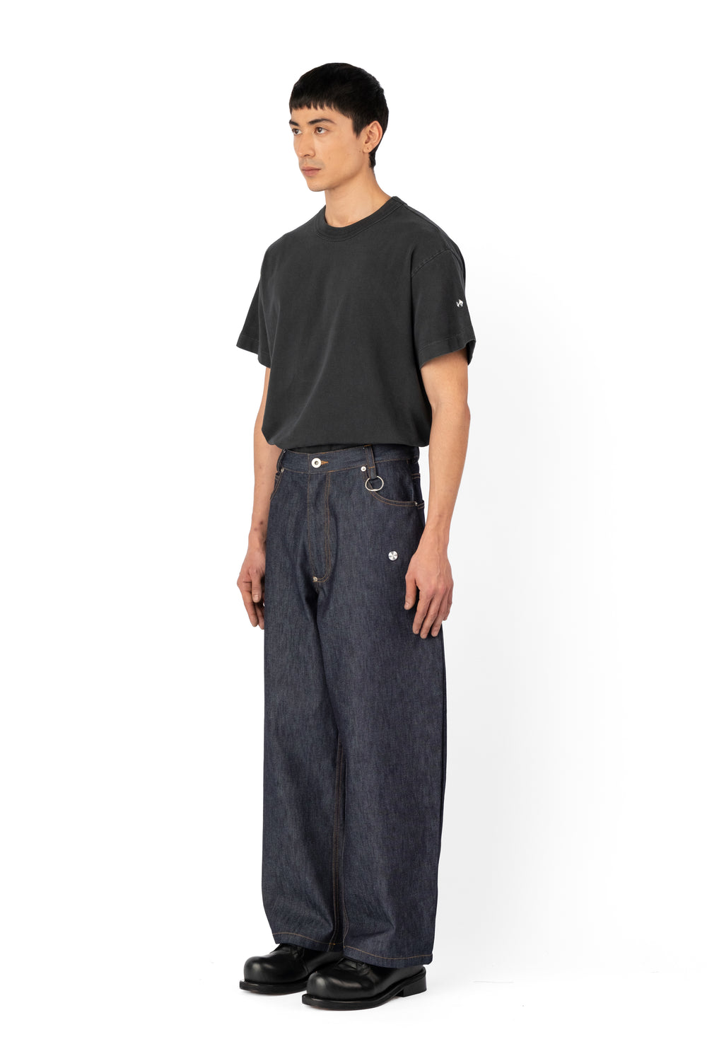 HERIPO PANTS RAW DENIM