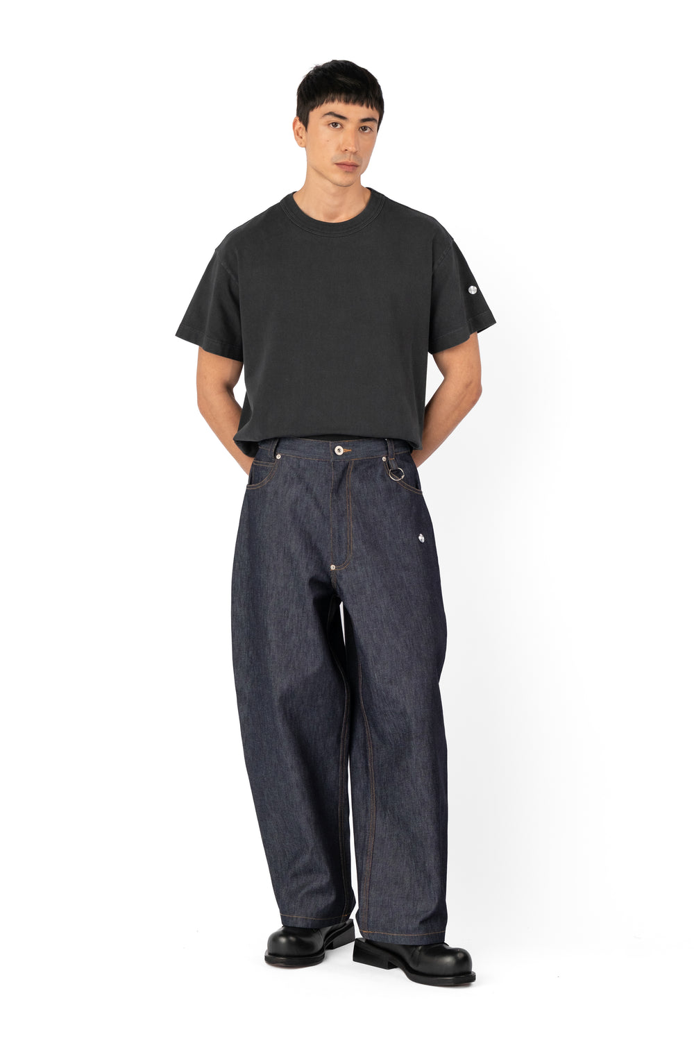 HERIPO PANTS RAW DENIM