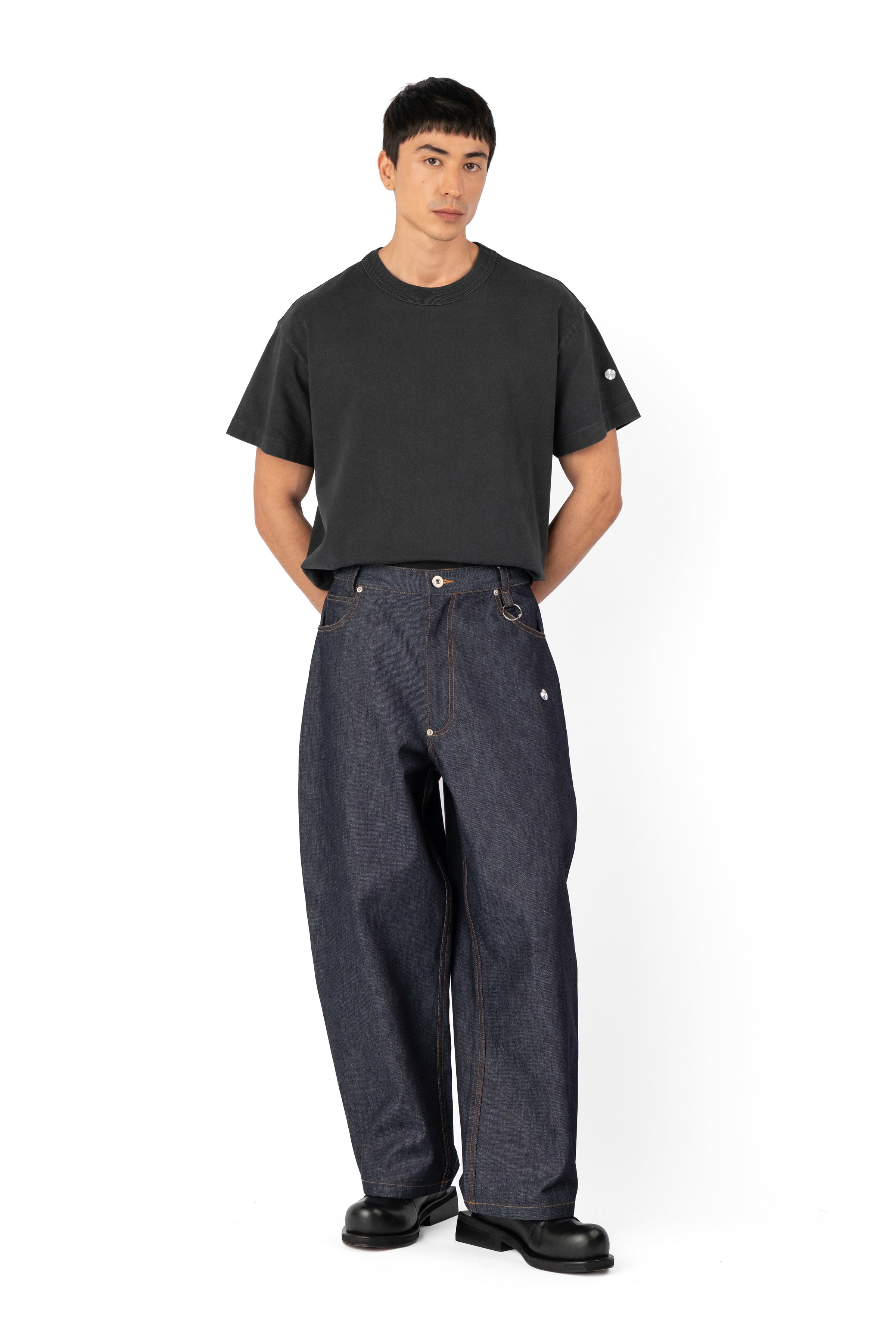 HERIPO PANTS RAW DENIM