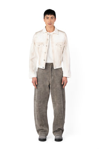 TYP0123 TRUCKER JACKET DIRTY WHITE