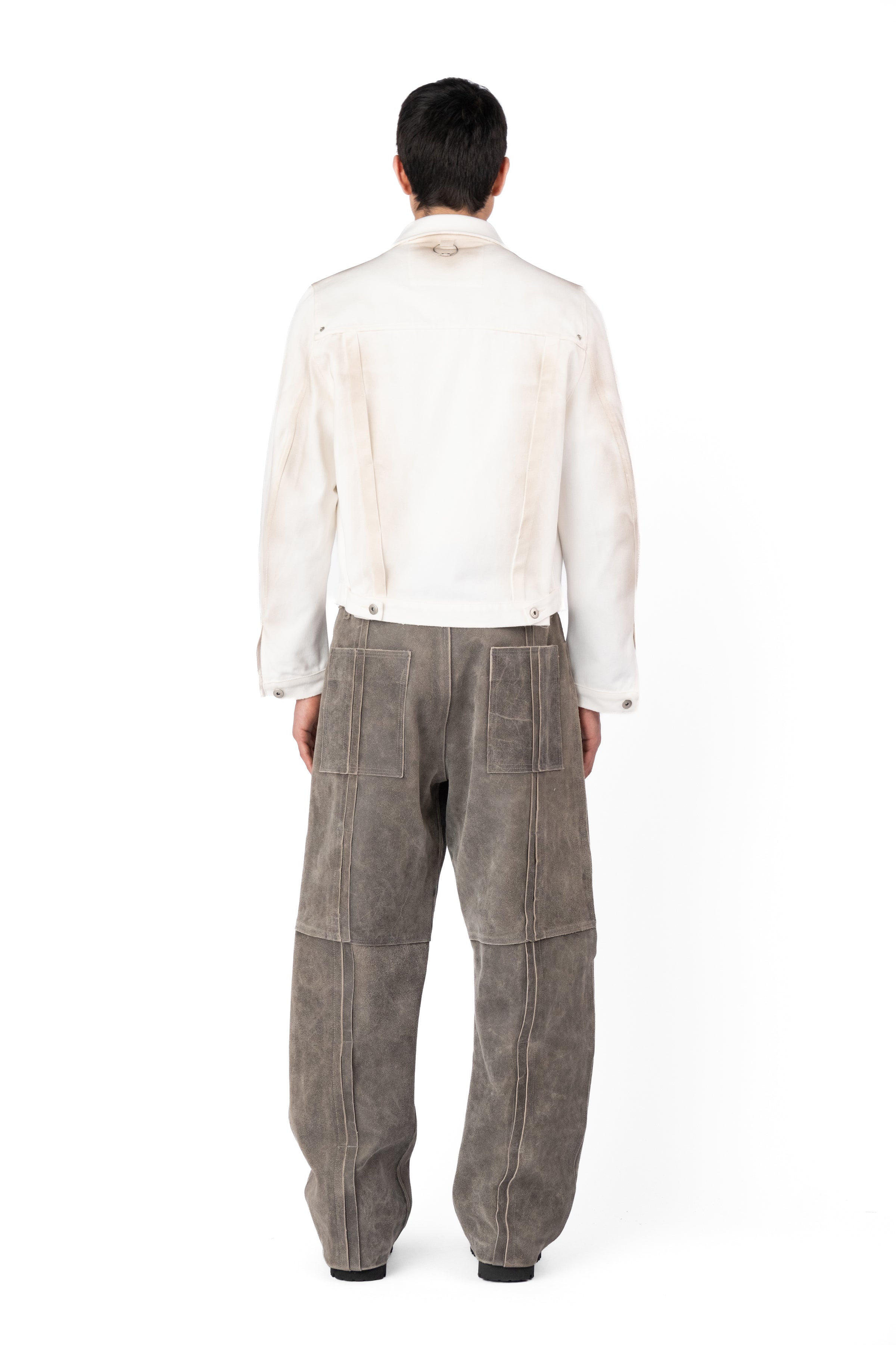 TYP0123 TRUCKER JACKET DIRTY WHITE