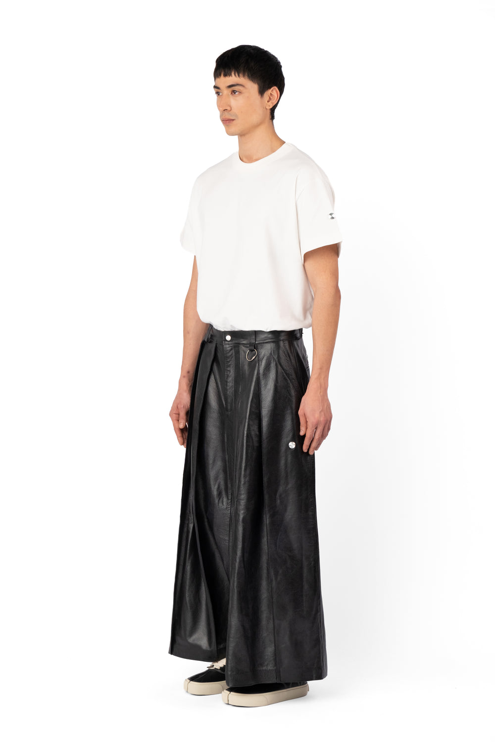 HAKAMA PANTS LEATHER BLACK