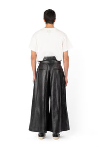 HAKAMA PANTS LEATHER BLACK