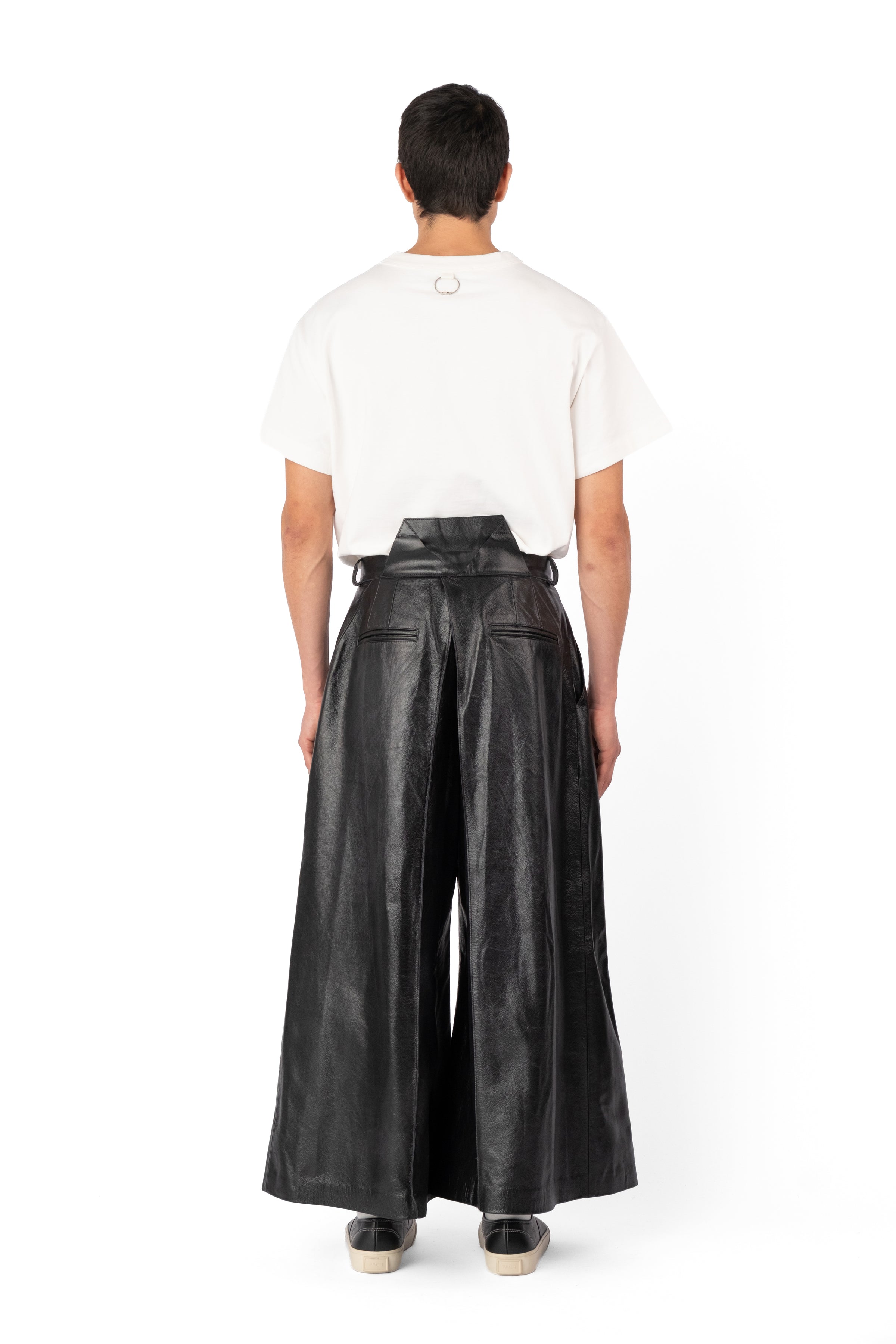 HAKAMA PANTS LEATHER BLACK