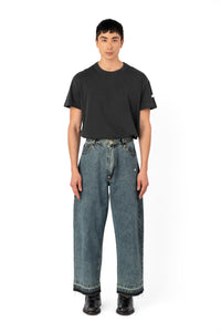 HERIPO PANTS BROWN DENIM