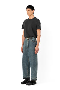 HERIPO PANTS BROWN DENIM