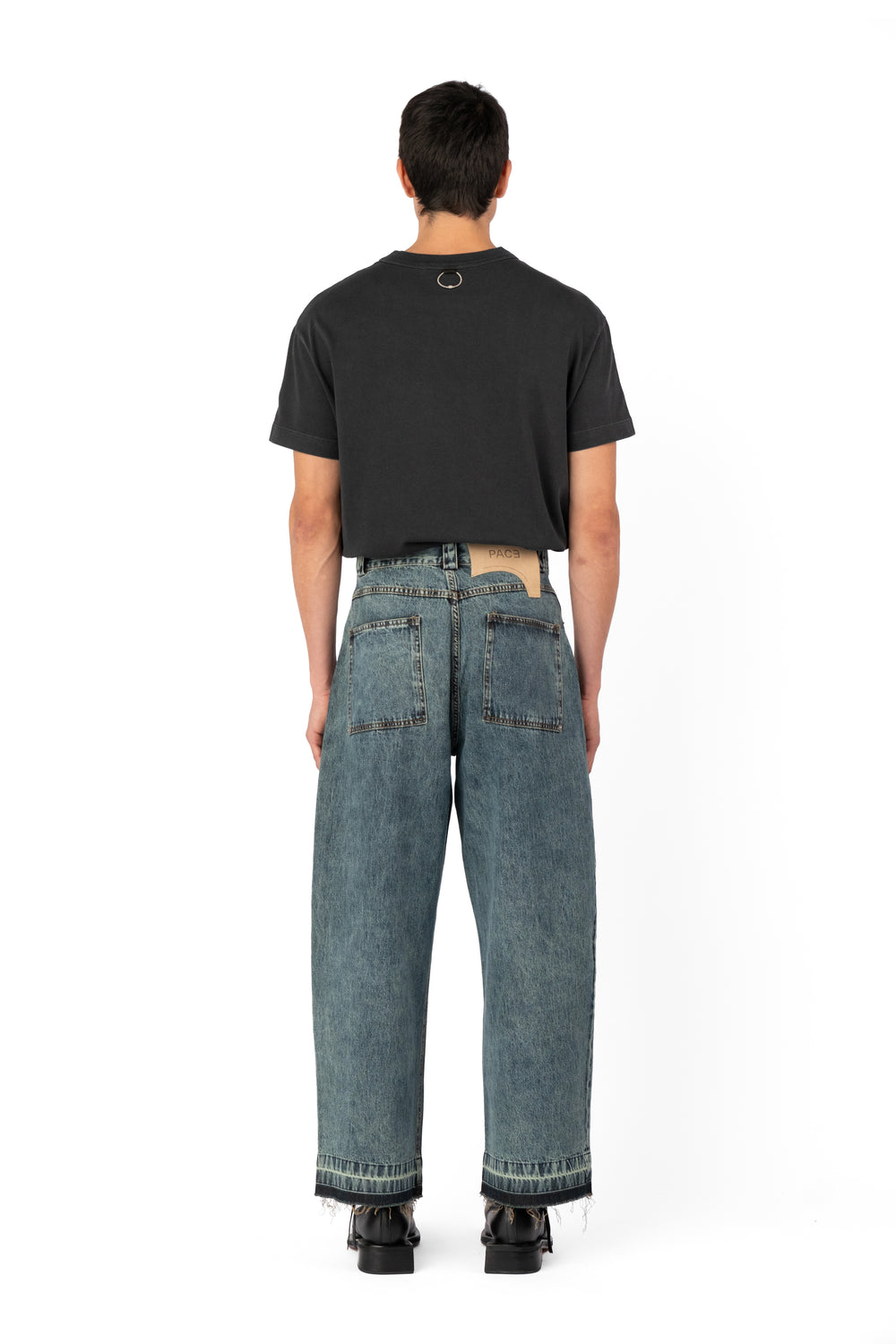 HERIPO PANTS BROWN DENIM