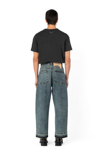 HERIPO PANTS BROWN DENIM