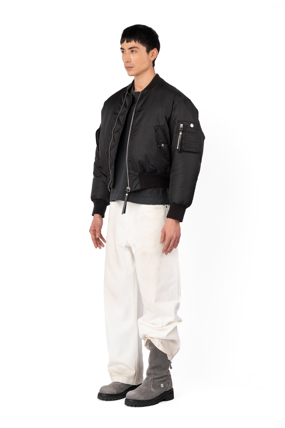 BOMBER JACKET J1G BLACK