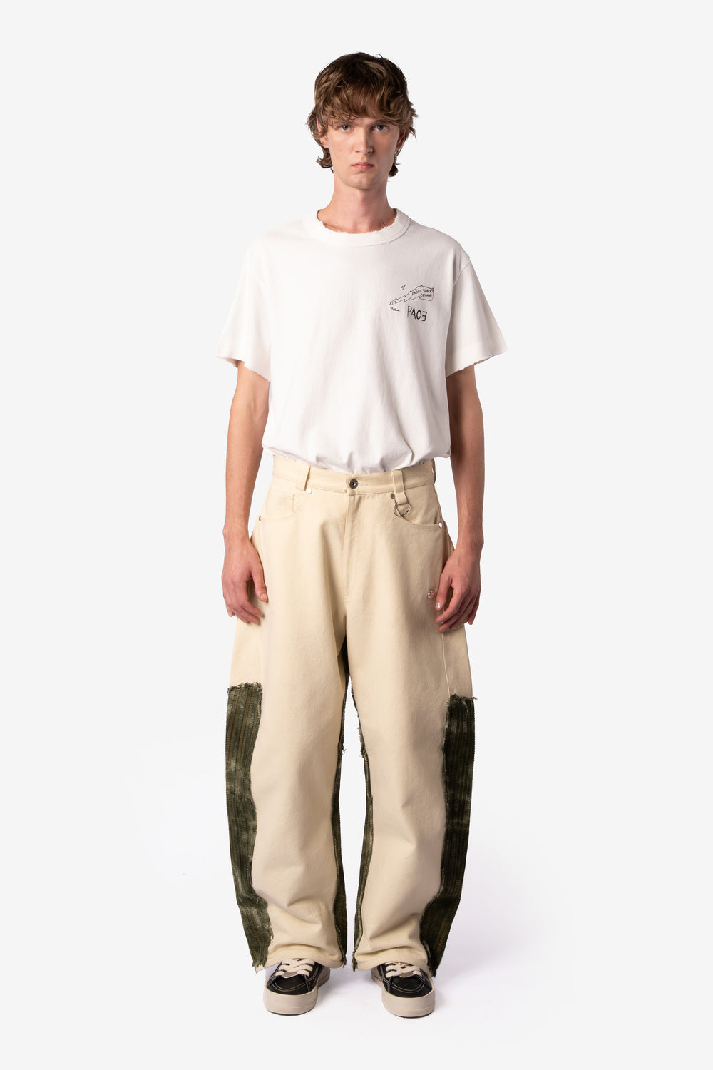 CROCHET TELA PANTS OFF WHITE
