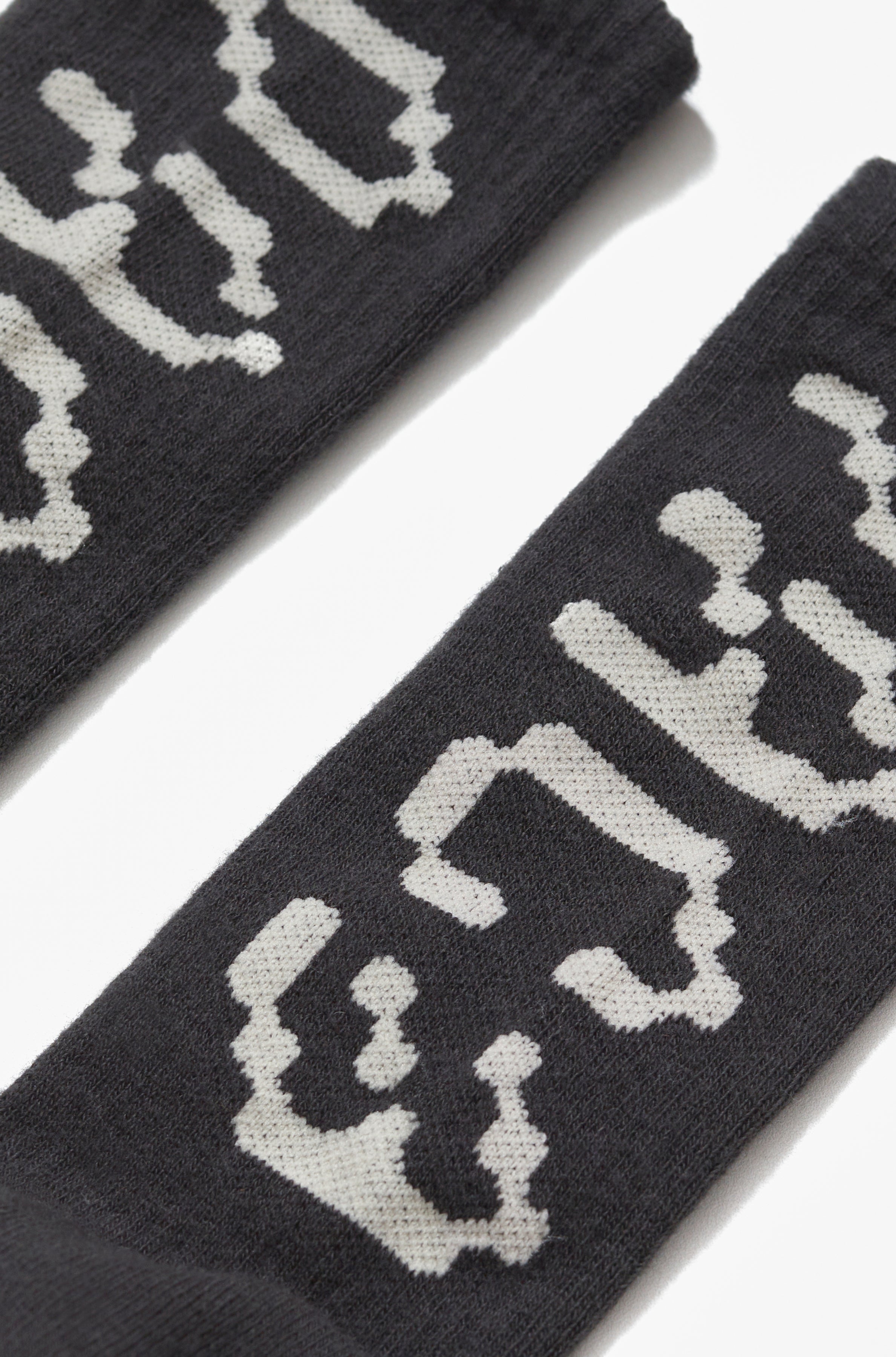 PACE STANDARD SOCKS STONE WASHED BLACK