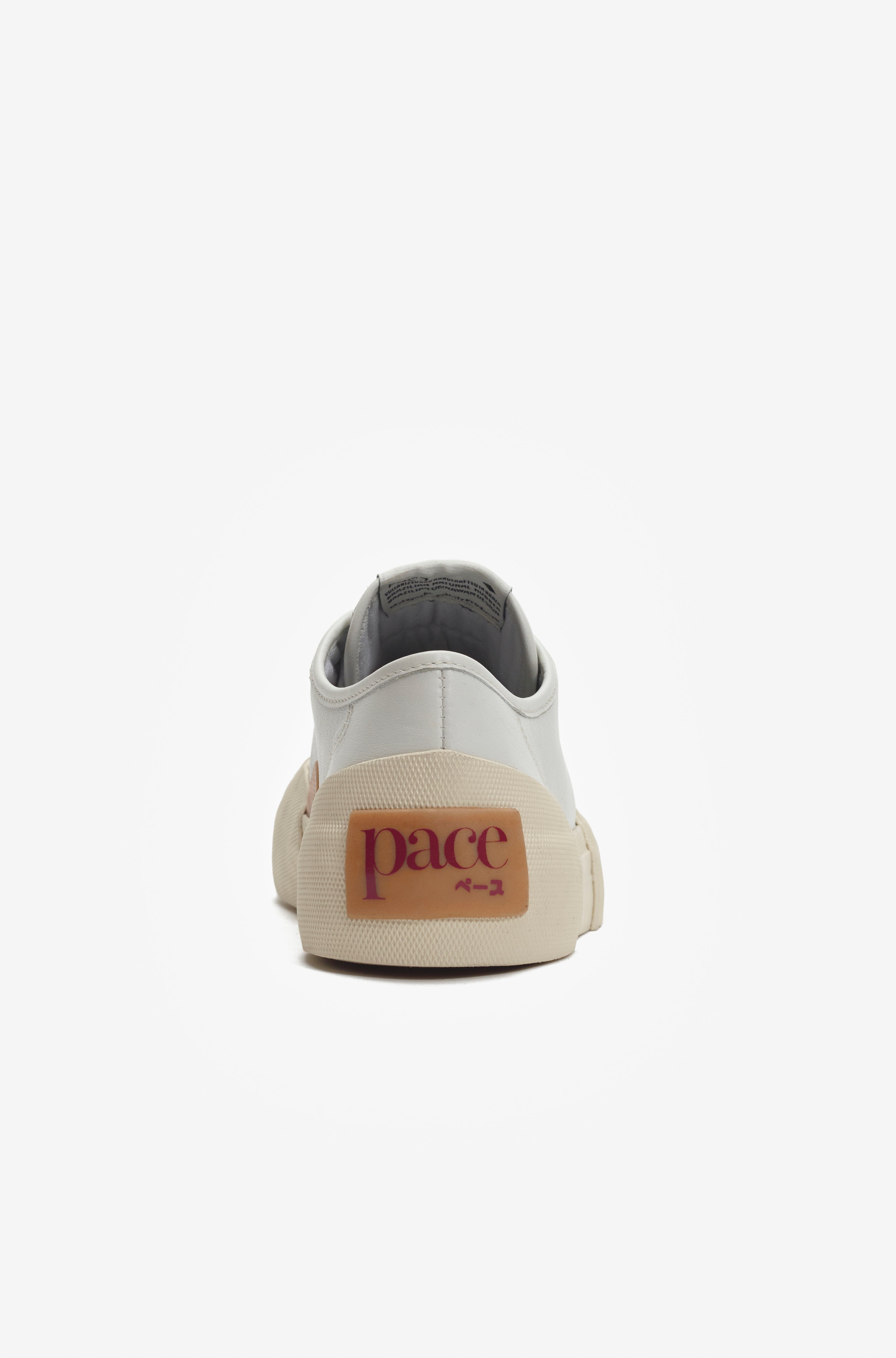 YACHT-RUBBER LEATHER LOW OFF WHITE – PACE ™