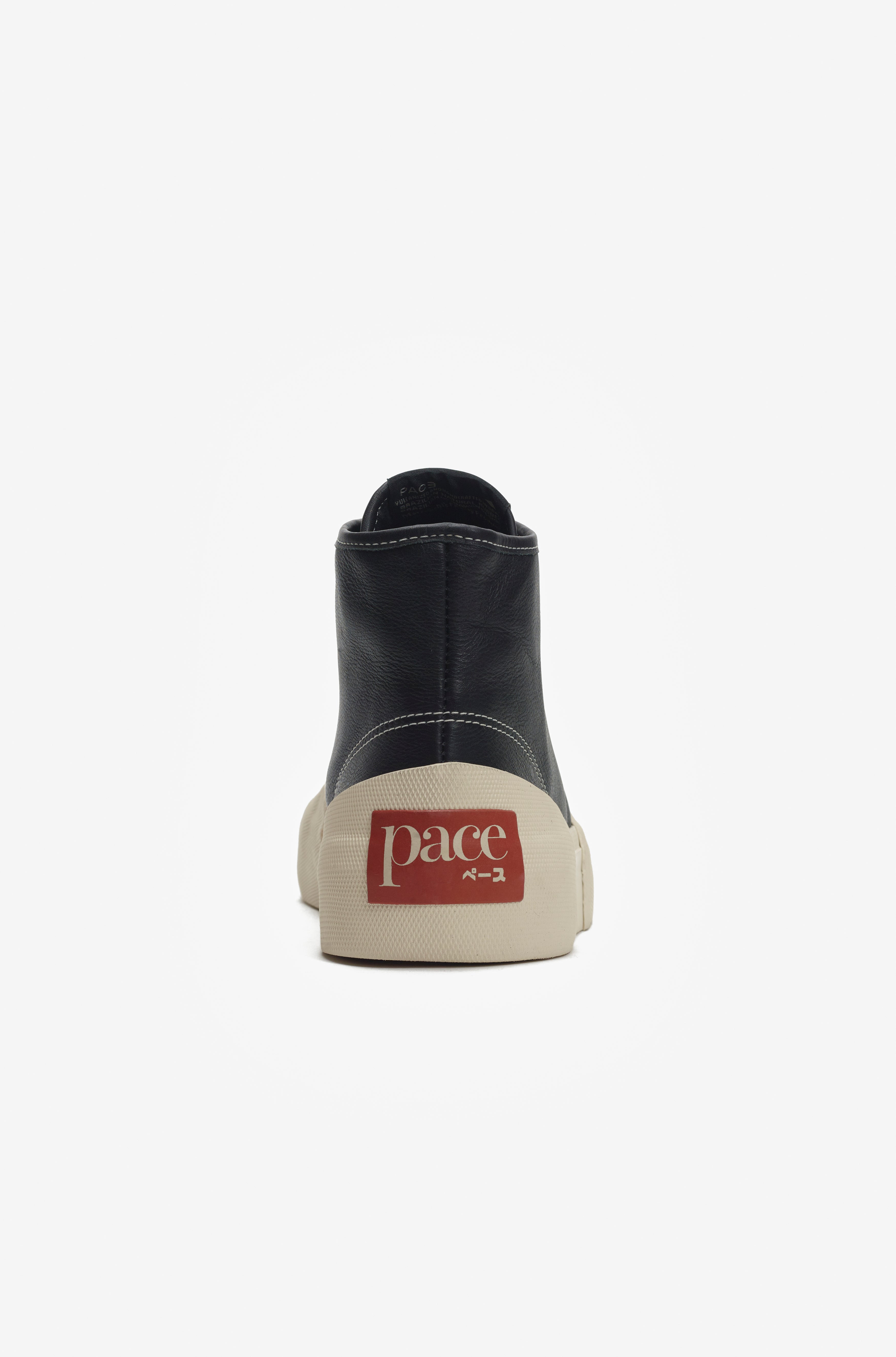 YACHT-RUBBER LEATHER HIGH BLACK – PACE ™