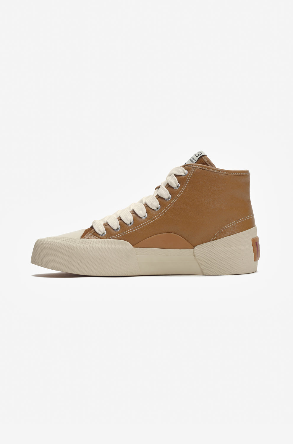 YACHT-RUBBER LEATHER HIGH BEIGE
