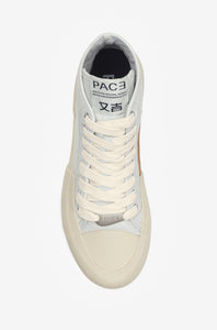 YACHT-RUBBER LEATHER HIGH OFF WHITE