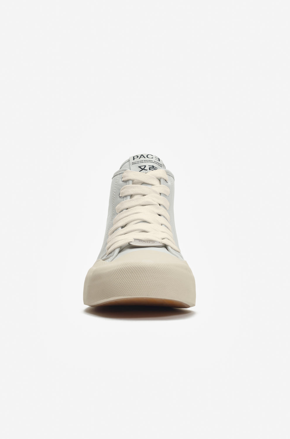 YACHT-RUBBER LEATHER HIGH OFF WHITE