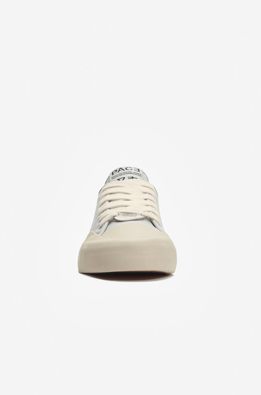 YACHT-RUBBER LEATHER LOW OFF WHITE