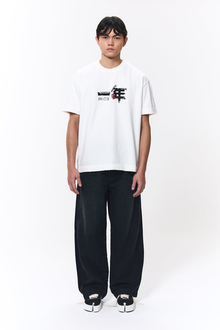 1A FLAGSHIP BDAY TEE WHITE