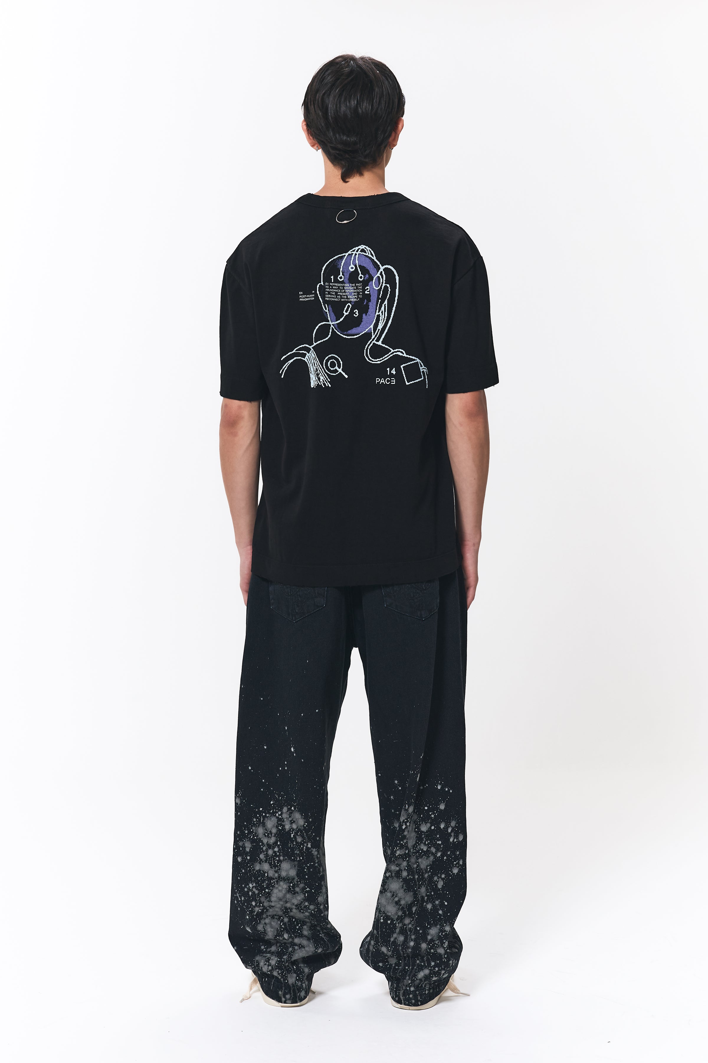 PRAGMATISM TEE STONE BLACK