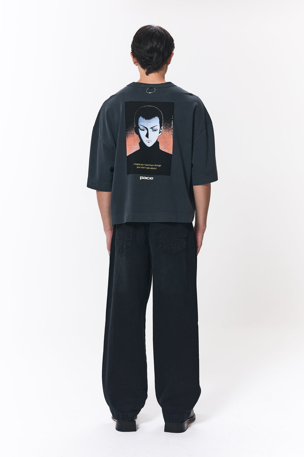 HEAL TEE STONE BLACK