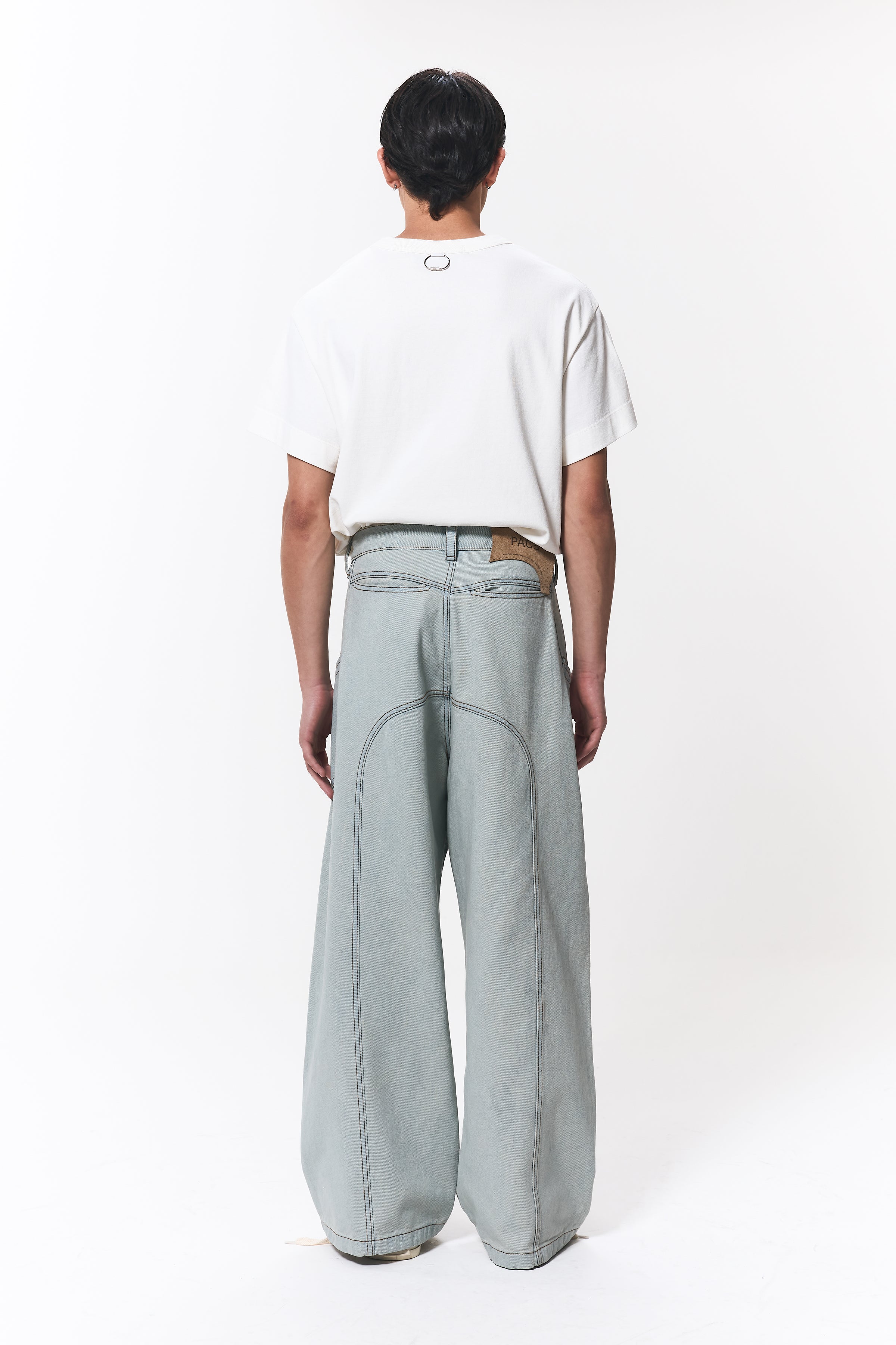 POKETTO RELAXED LIGHT BLUE JEANS