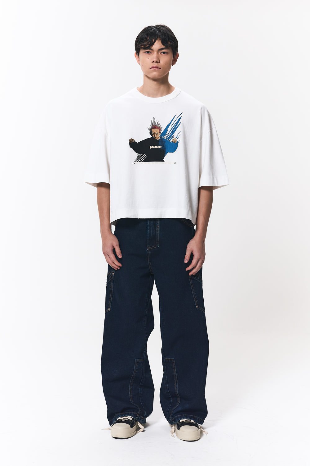 BOSOZOKU TEE OFF WHITE