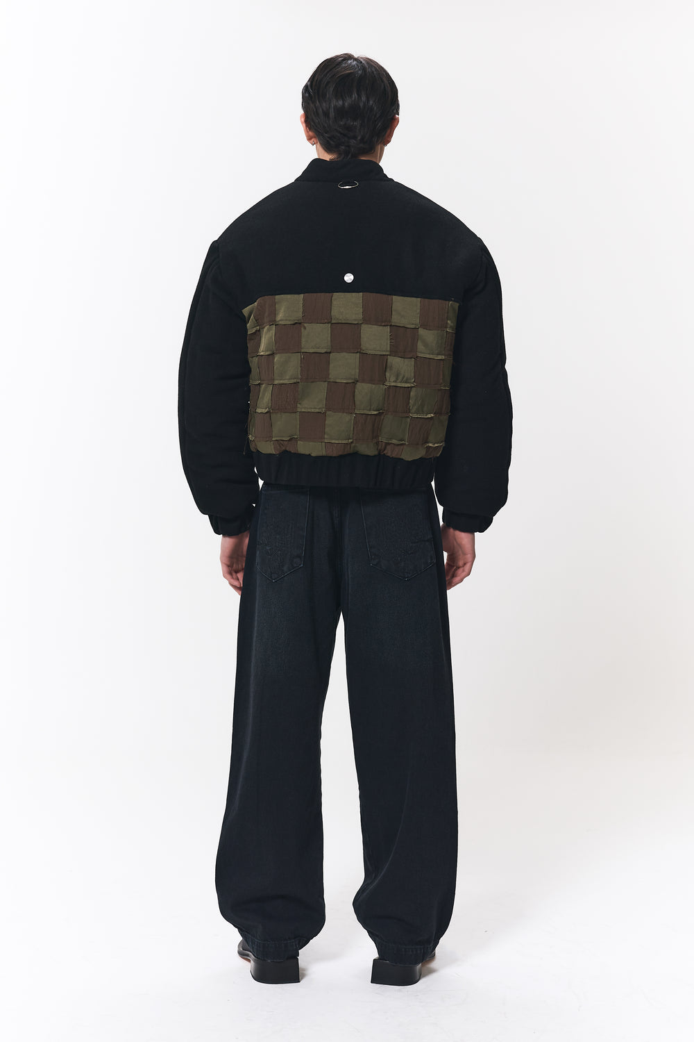 MOSAIC BOMBER JACKET GREEN