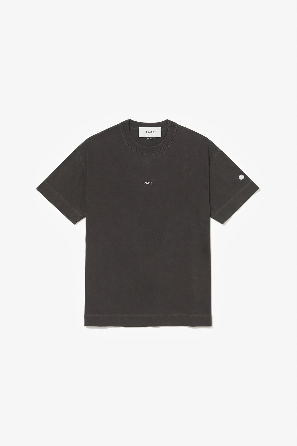 MIRROR REGULAR TEE STONE WASHED GREY