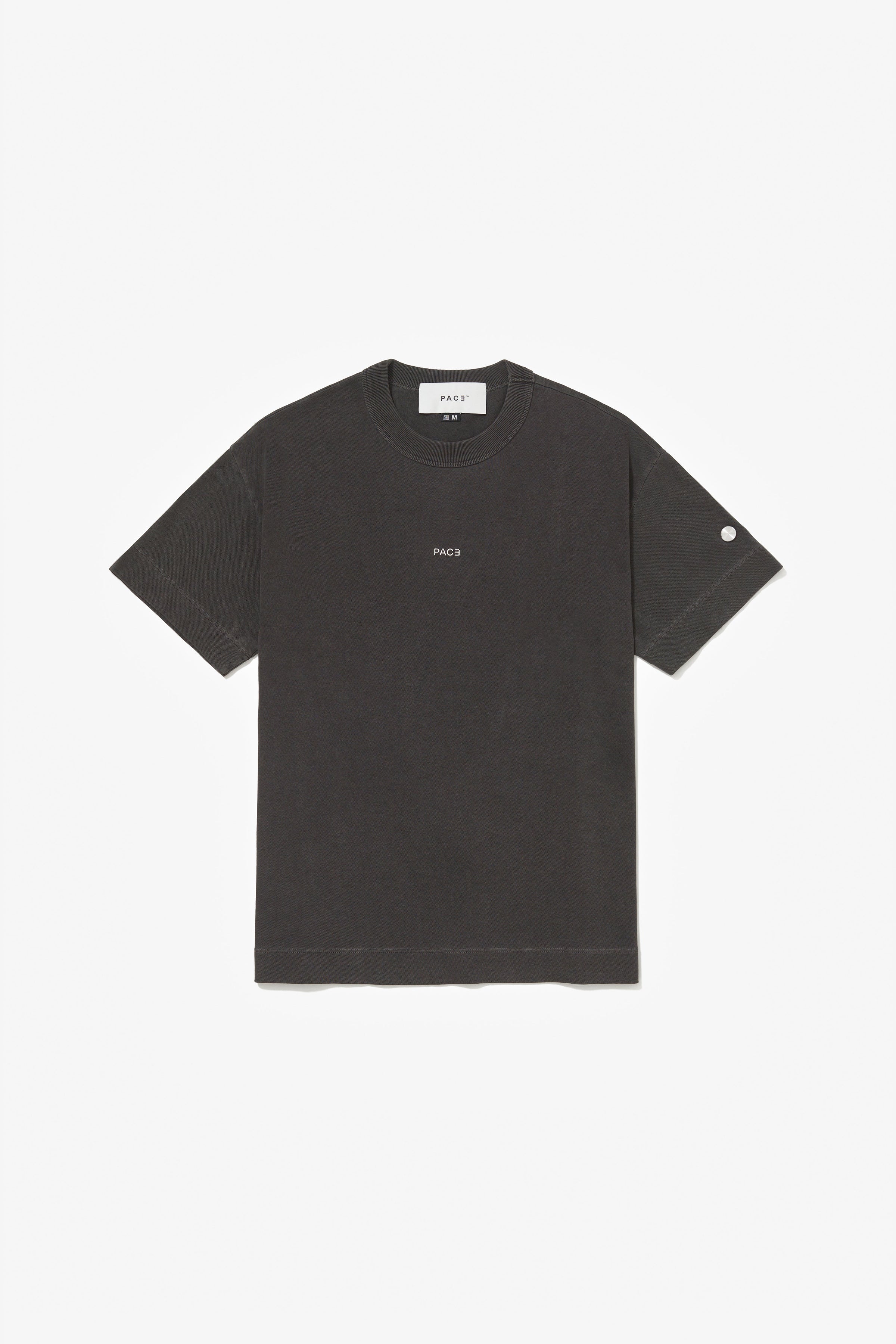 MIRROR REGULAR TEE STONE WASHED GREY