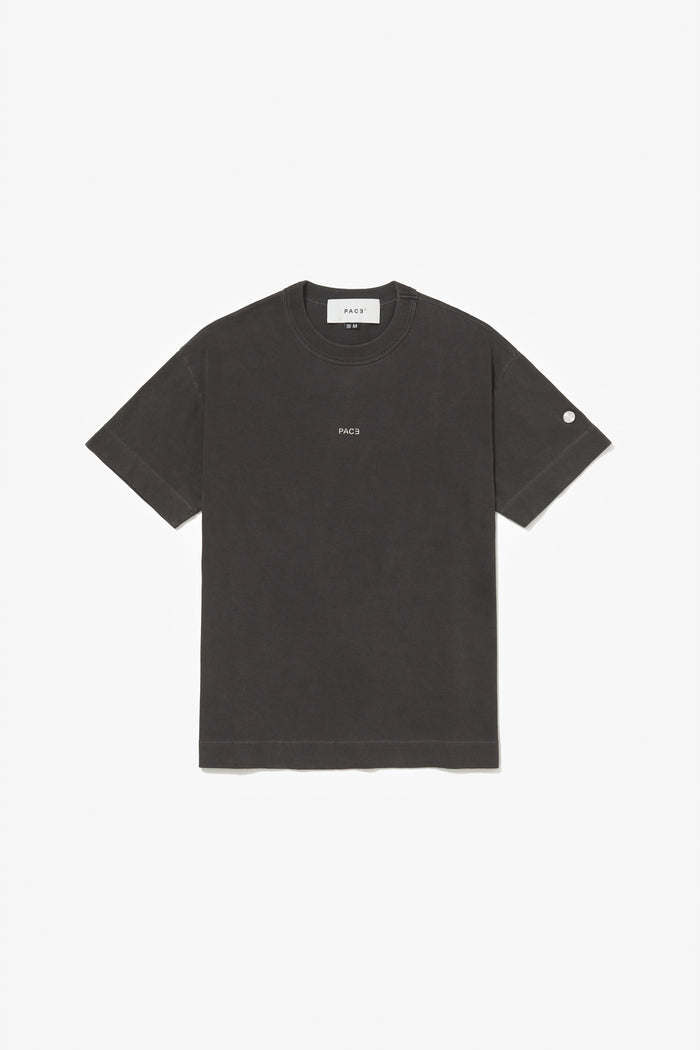MIRROR REGULAR TEE STONE WASHED GREY
