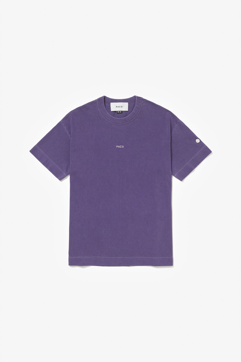 MIRROR REGULAR TEE STONE WASHED PURPLE