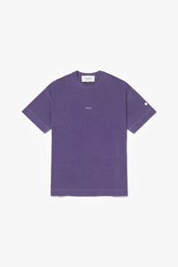 MIRROR REGULAR TEE STONE WASHED PURPLE