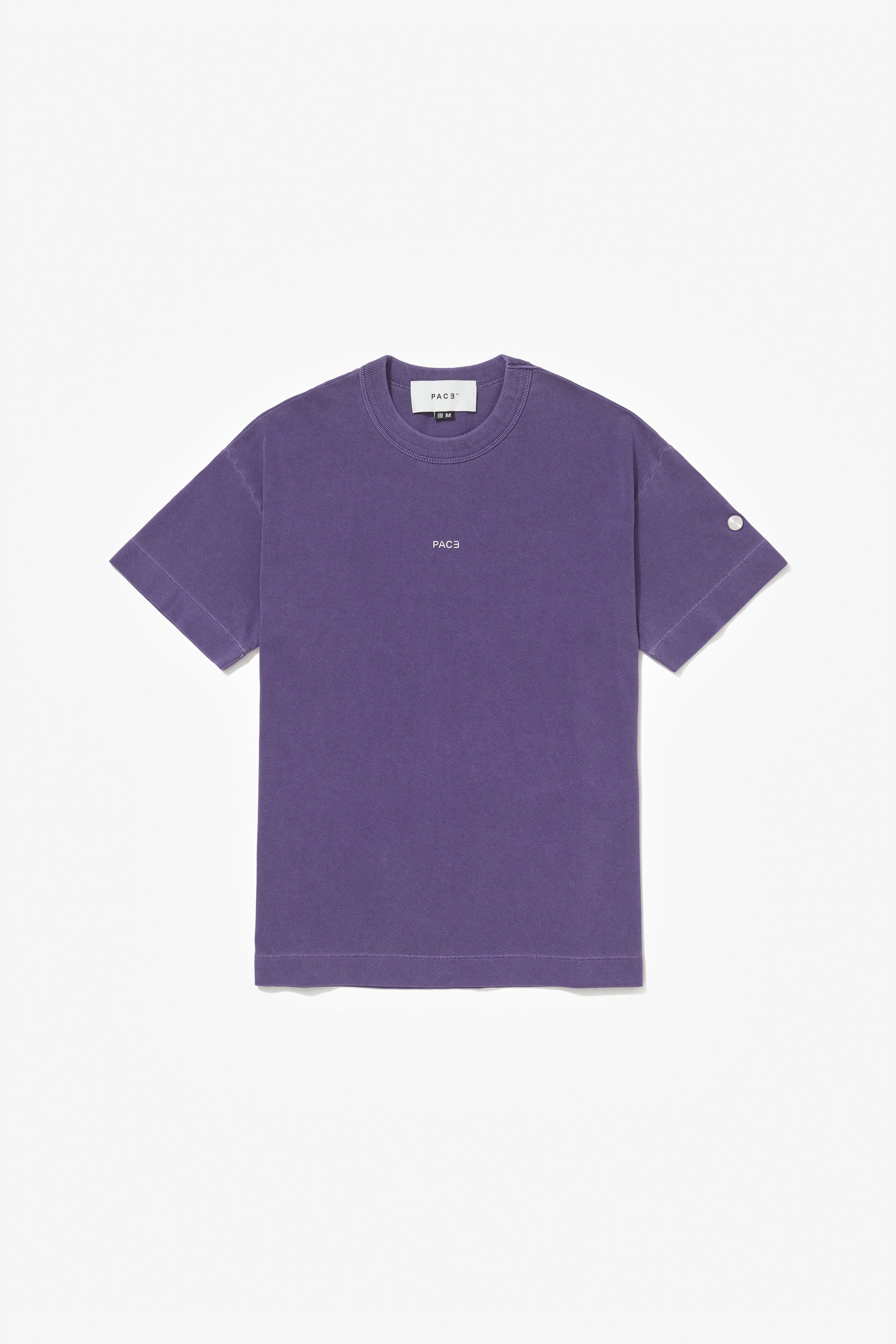 MIRROR REGULAR TEE STONE WASHED PURPLE