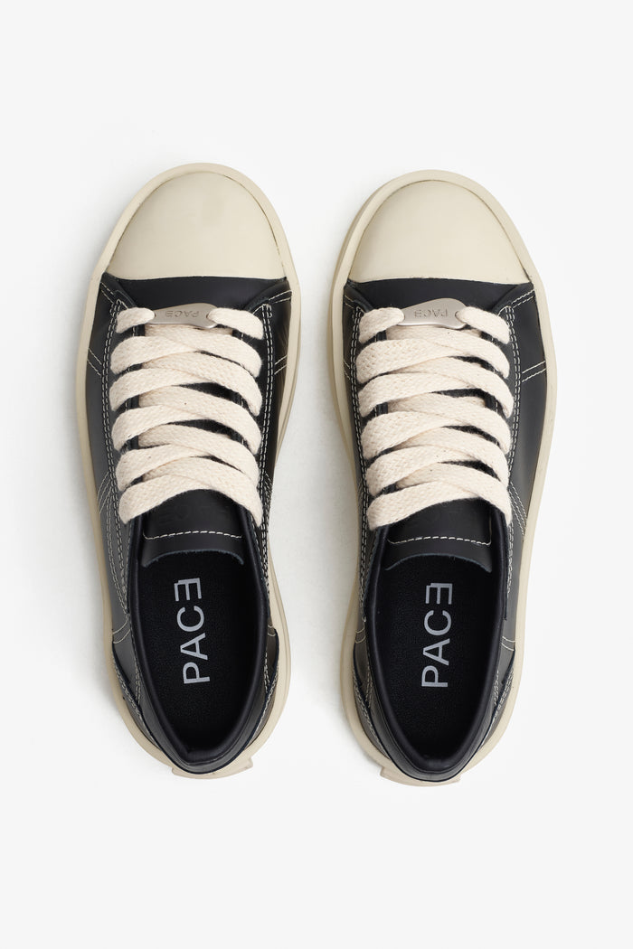 BR-01 V2 LEATHER TOE CAP LOW LIGHT BLACK